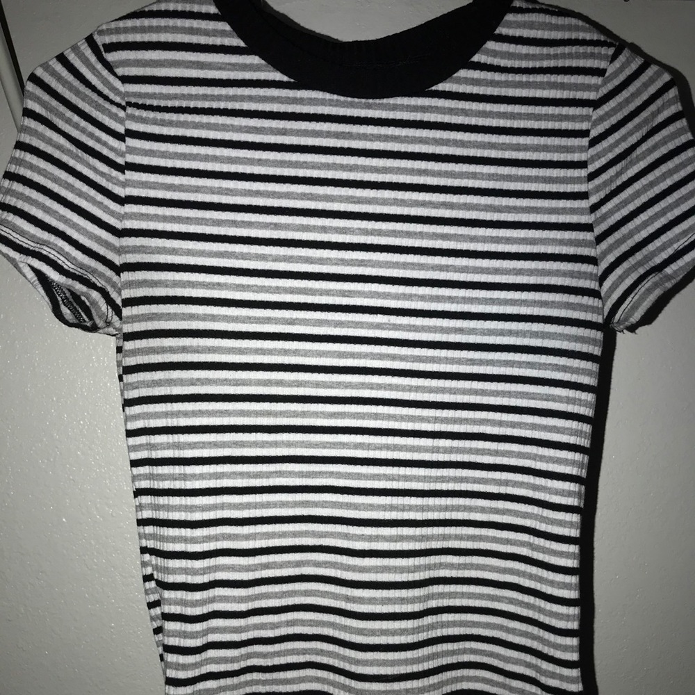 No Boundaries Ringer Tee Shirt